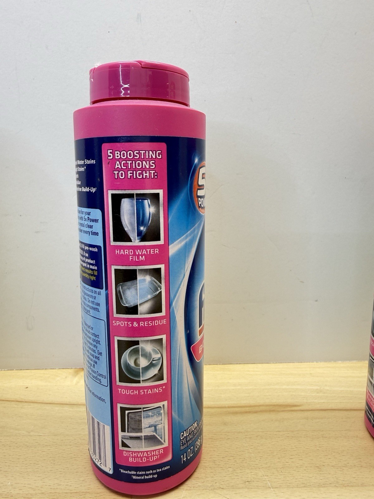 Finish Booster Hard Water Powder Hard Water Lemon Sparkle Sealed 14 oz Lot Of 3