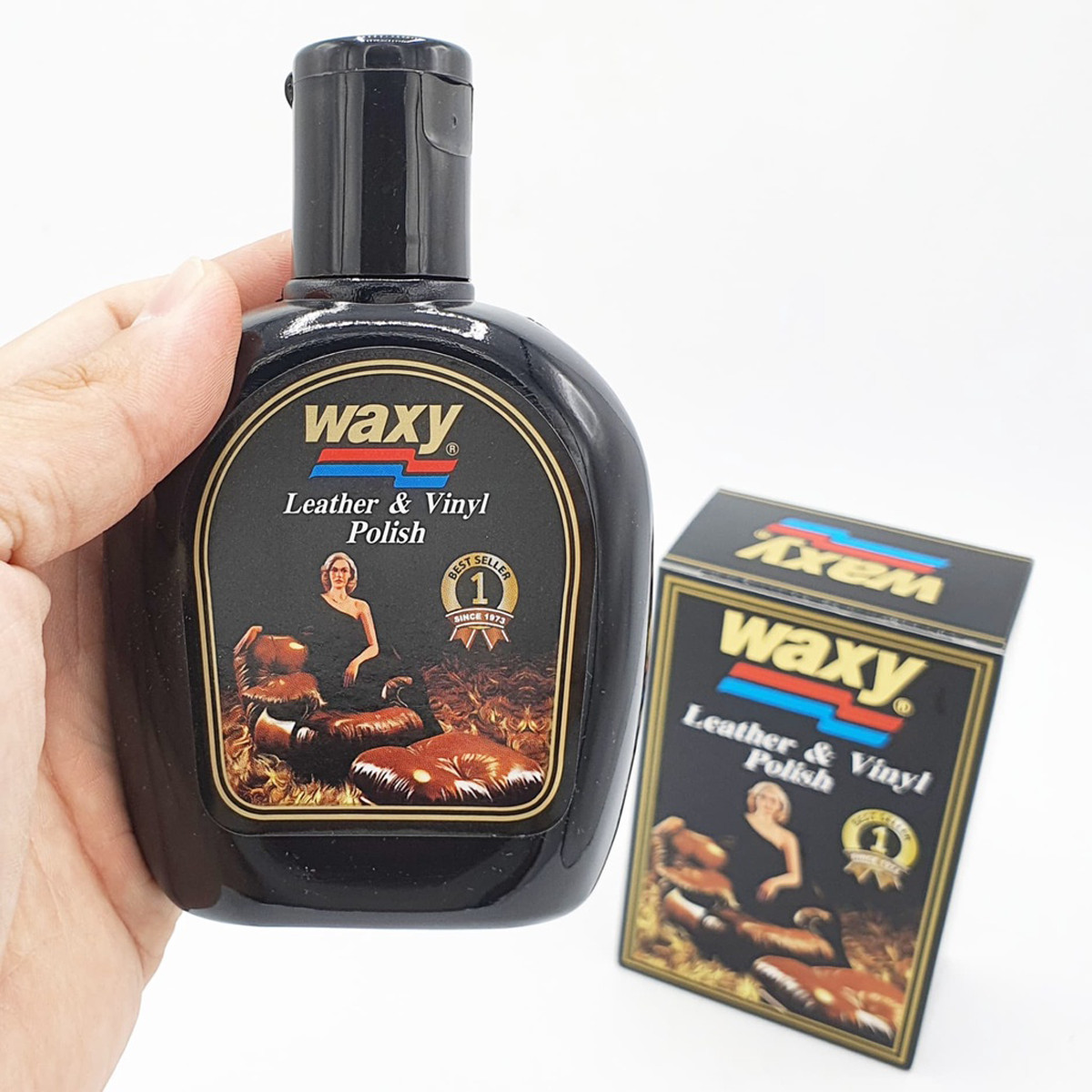 125ml Waxy Leather Vinyl Polish furniture Cleaner Cars Fiber Plastic Wood S
