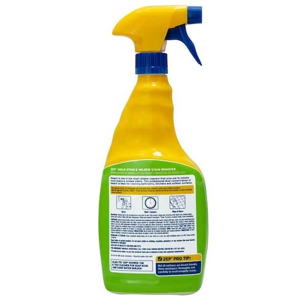 Zep 32-fl oz Mold and mildew stain remover Outdoor Cleaner PK of 1/4/6