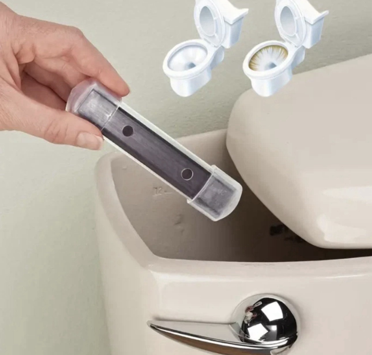 New 6 Pack Bathroom Magnetic Toilet Bowl Tank Cleaner Chemical Free Value Deal