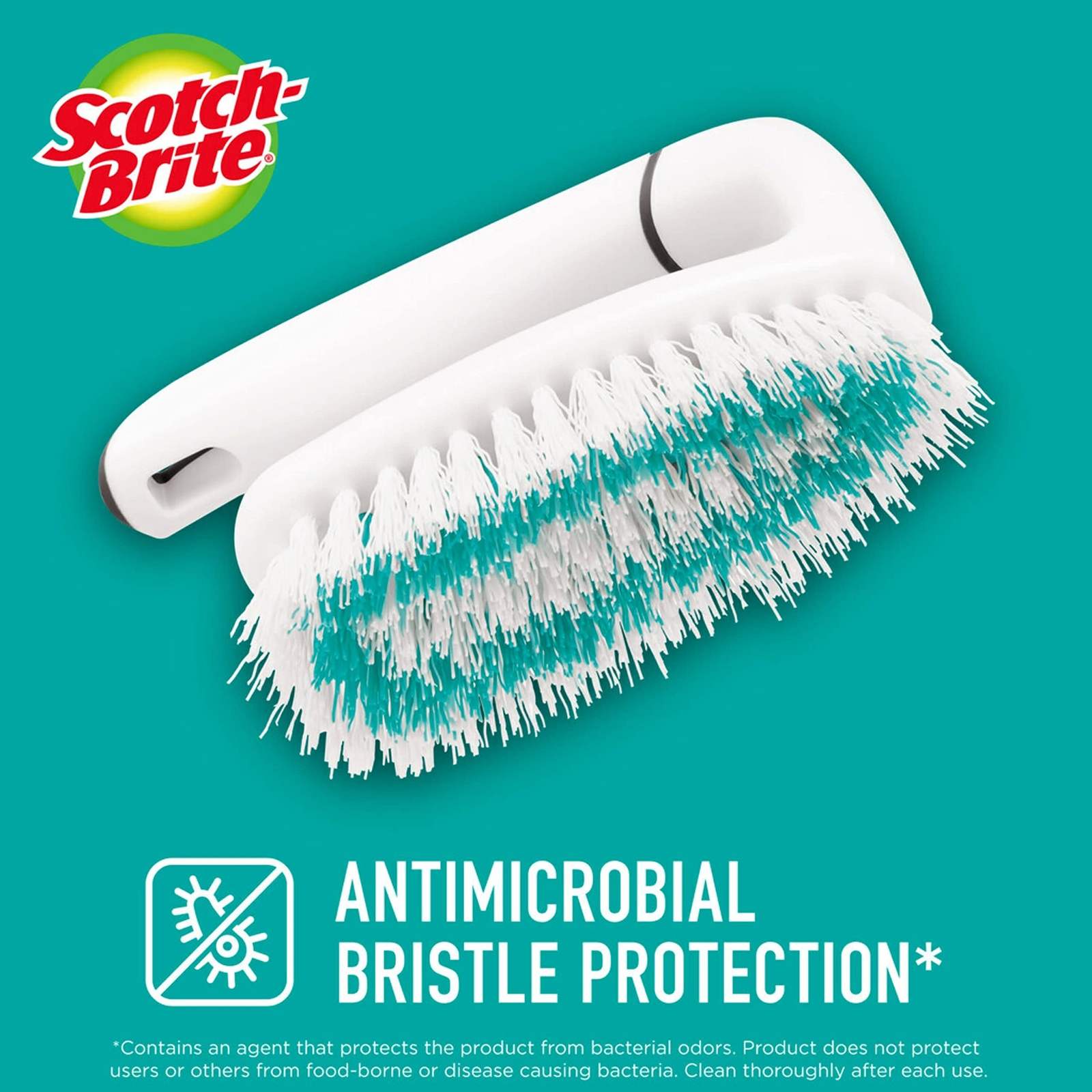 Scotch-Brite 3.5 in. W Plastic Handle All Purpose Brush (Case of 6)