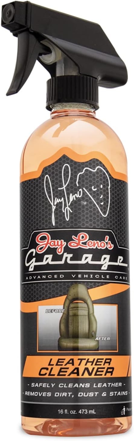 Jay Leno’s Garage Leather Cleaner and Conditioner Car Interior Kit 4pc