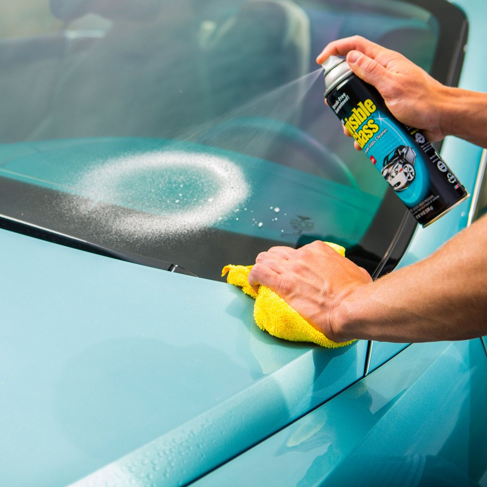 Automotive Glass Cleaner Invisible Glass Vehicle Care Cleaning Product 19 Oz