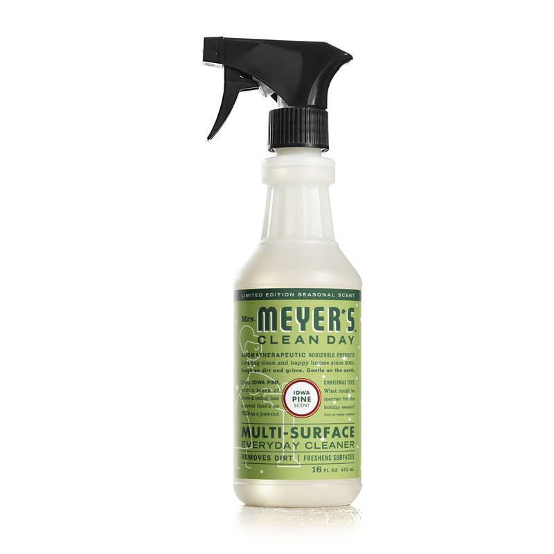 Mrs. Meyer’s Clean Pine Scent Organic Multi-Surface Cleaner Spray 16 oz (6-Pack)