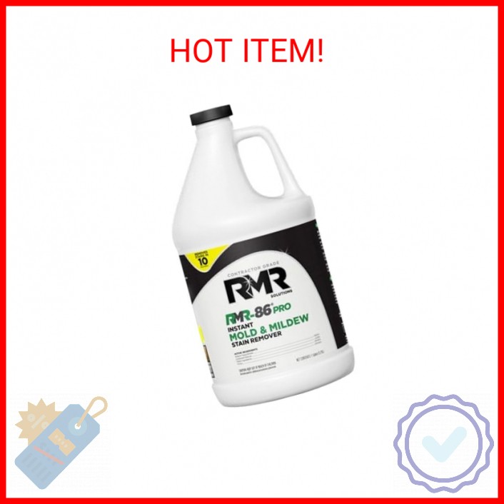 RMR-86 Pro Contractor Grade Mold Stain & Mildew Stain Remover Cleaning Solution,