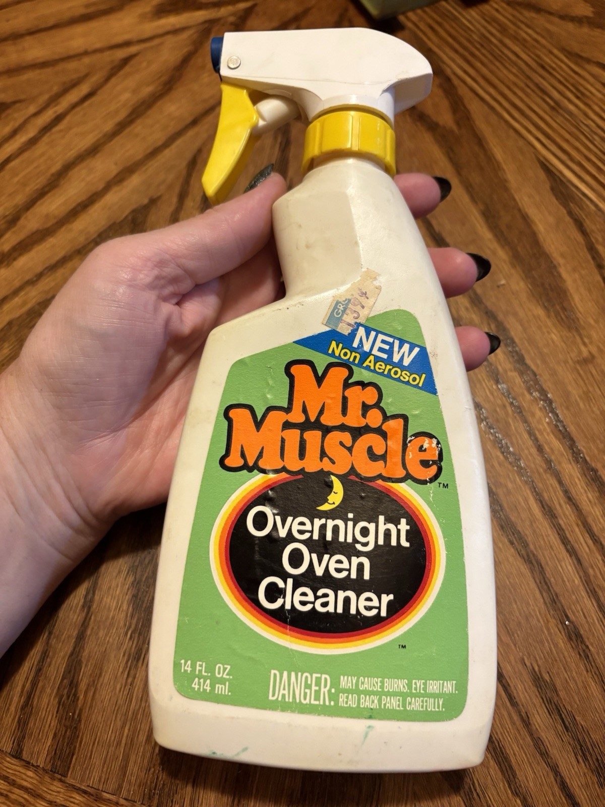 Mr Muscle Oven Cleaner Non Aerosol 14 Fl Oz 1976 Discontinued
