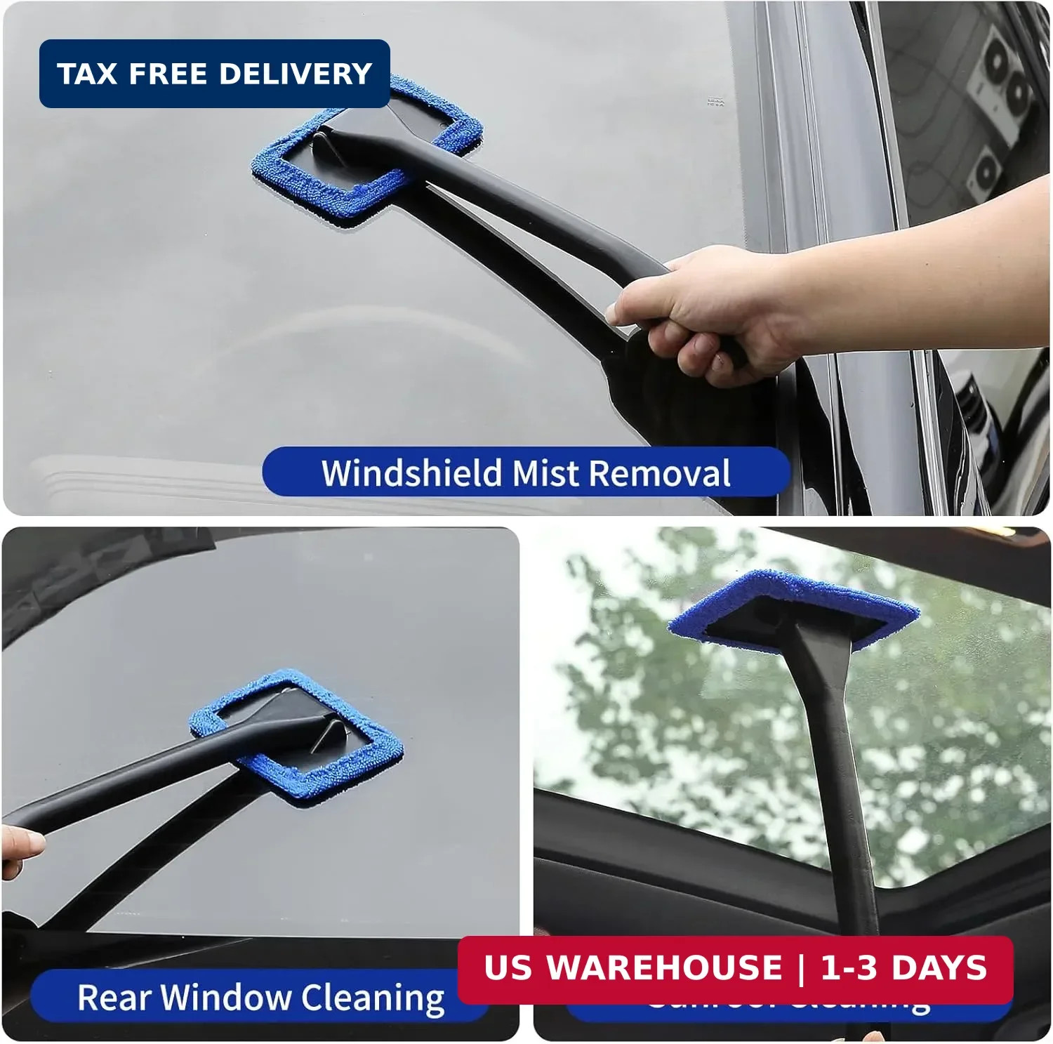45 PCS Car Detailing Kit Professional Car Wash Cleaning Brush Set Blue