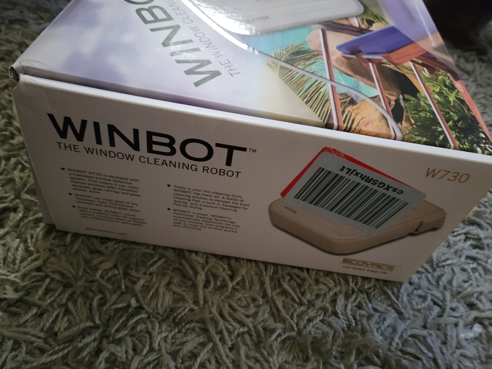 Ecovacs W730 Winbot Electronic Window Cleaner in Great Condition. !