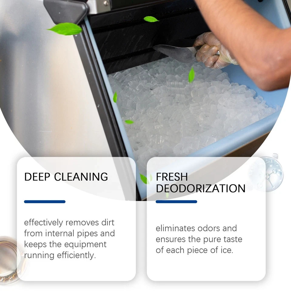 NEW Ice Machine Cleaner Maker Descaler Gentle Household Cleaning&Descaling Sheet