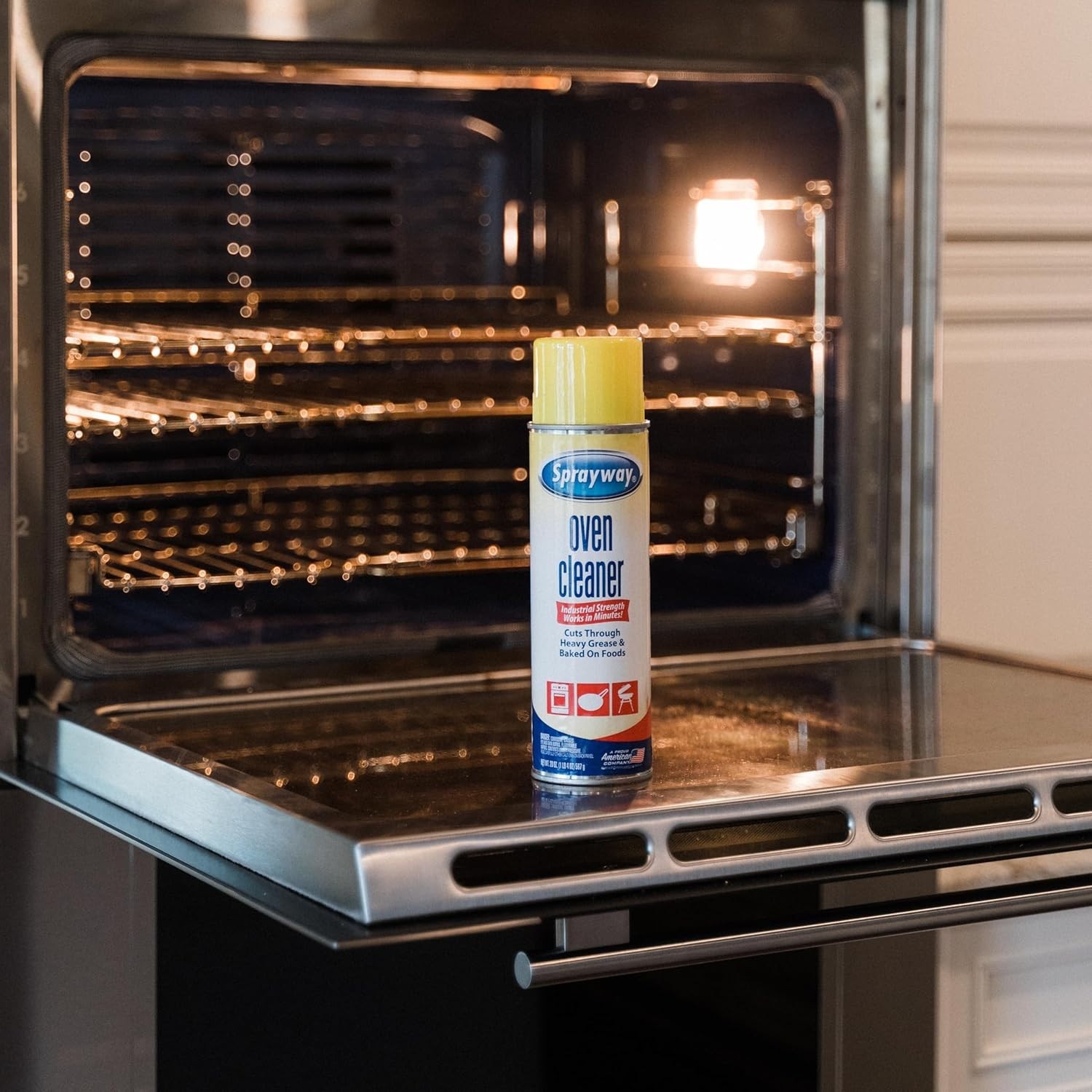 Heavy-Duty Oven & Grill Cleaner, Removes Oil & Grease, 20 Oz, 1.25 Pound Pack…
