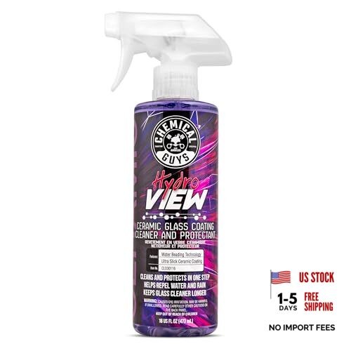 Chemical Guys HydroView Ceramic Glass Cleaner & Coating – Cleans & Adds
