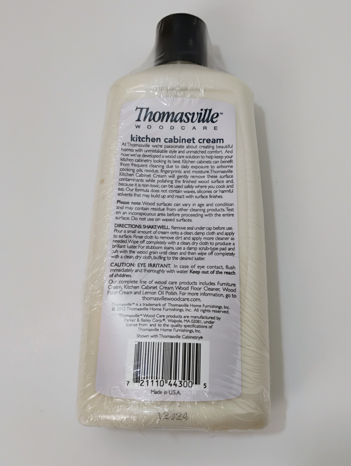 Thomasville Woodcare KITCHEN CABINET CREAM 12 Fl Oz (K6)