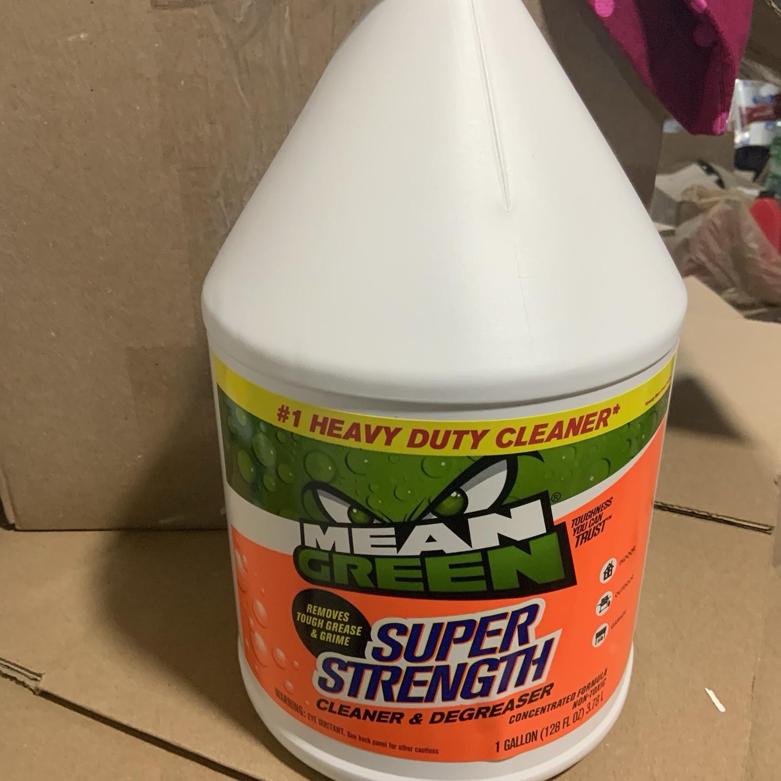 Mean Green Super Strength Cleaner & Degreaser Concentrated Formula, 1 gal