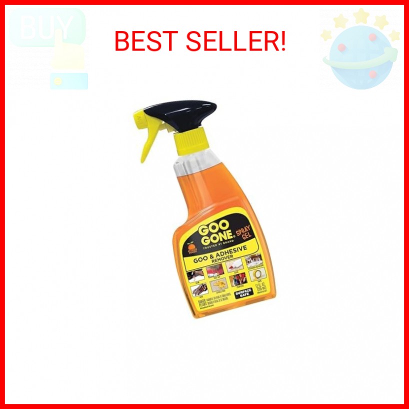Goo Gone Adhesive Remover Spray Gel Removes Chewing Gum Grease Tar Stickers Labe