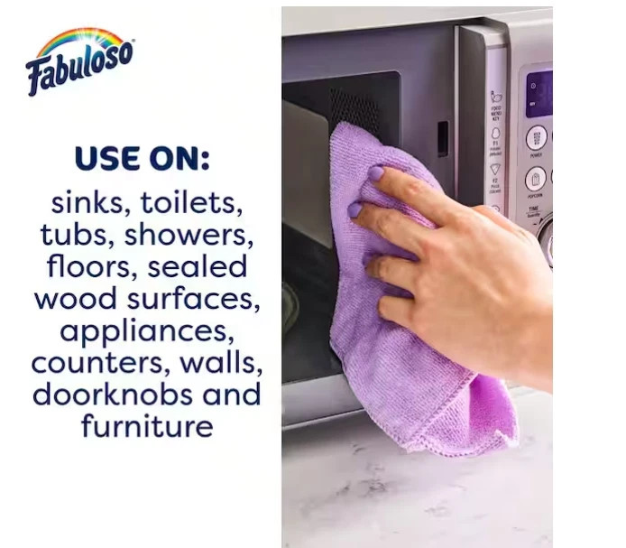 Fabuloso Lavender 2X Concentrated Multi-Purpose Cleaner, 128 oz (2-Pack)