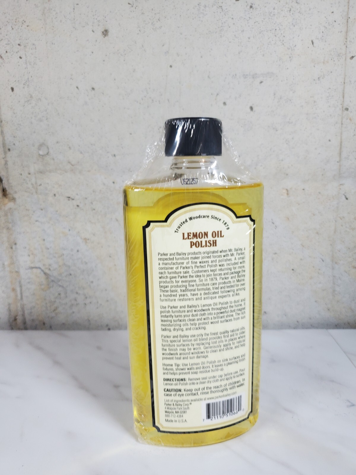Parker & Bailey 510660 Oil Polish, 16 oz