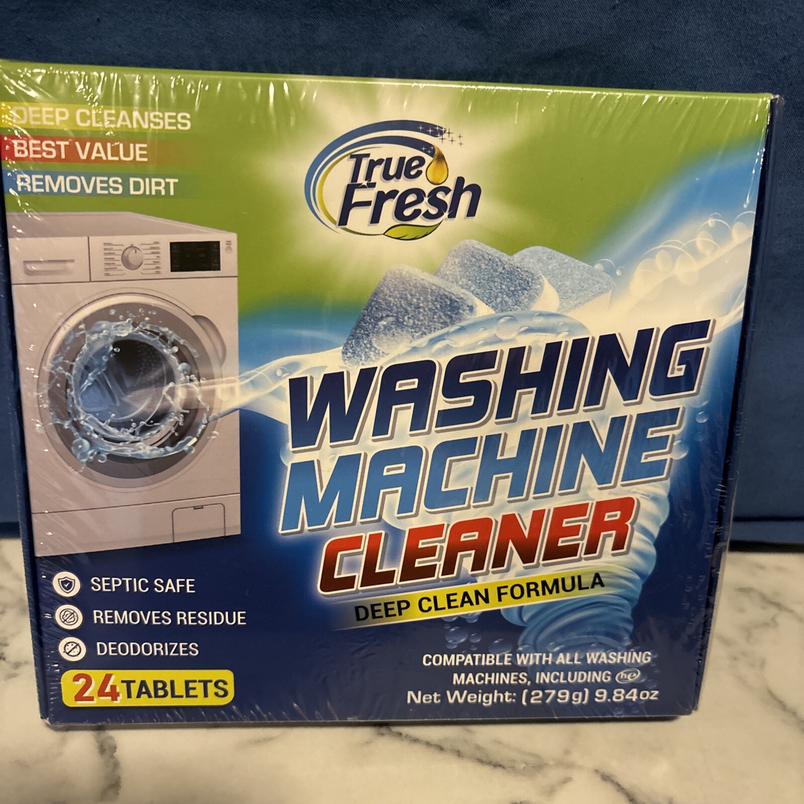 True Fresh Washing Machine Cleaner Tablets and Washer Tablets