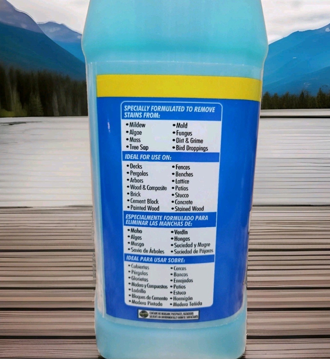 Deck & Fence Concentrated Krud Kutter Cleaner Powerwash Formula Makes 20 Gallon
