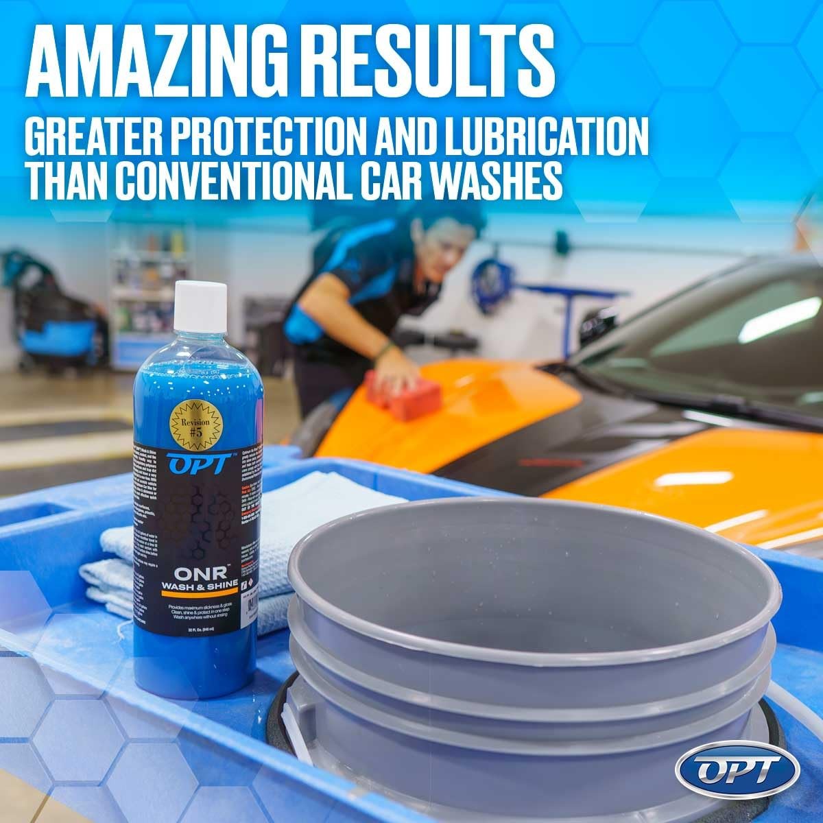 Rinseless Car Wash Soap for Auto Detailing – No Rinse Wash & Shine (1 Gallon)