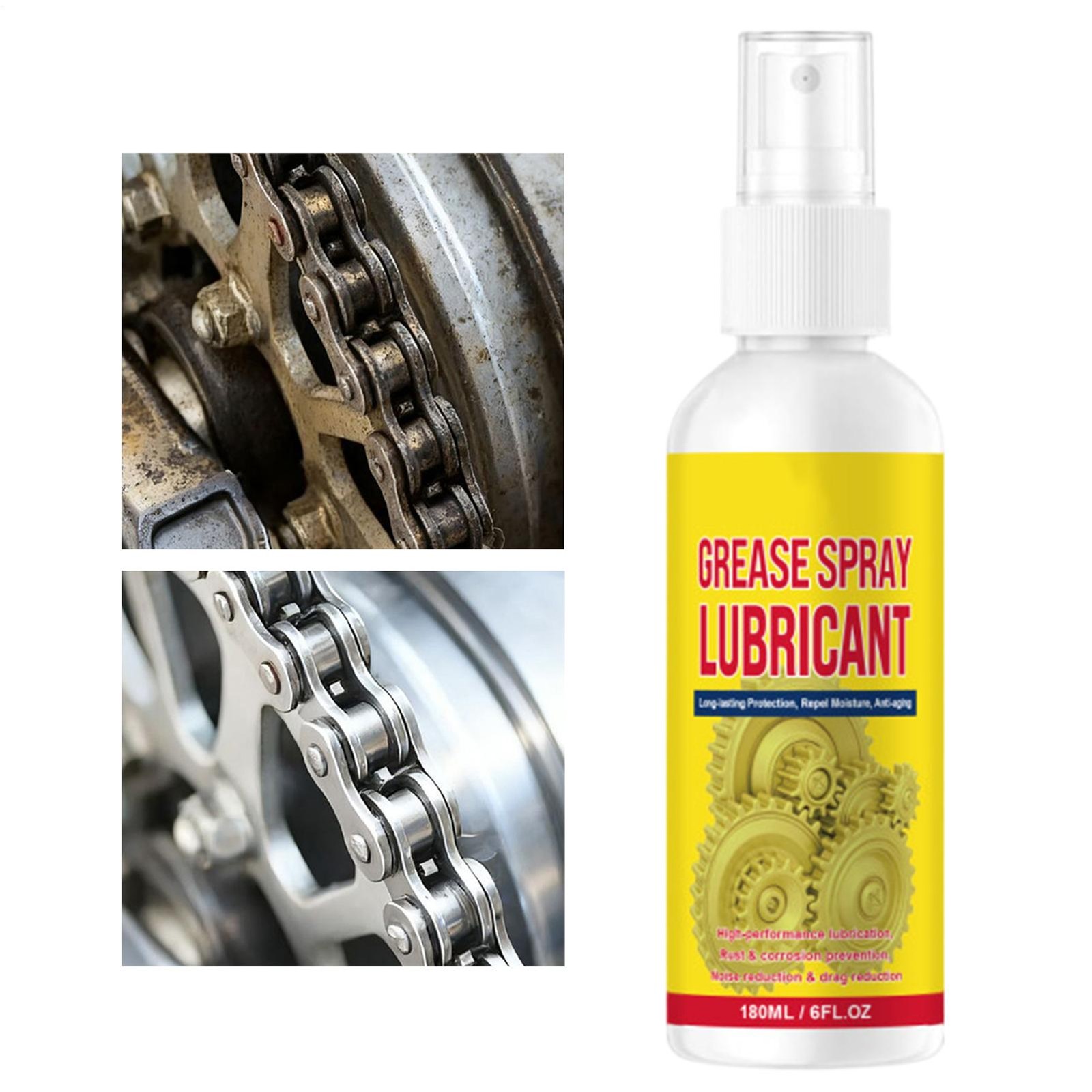 200ml Heavy-Duty Rust Remover Lubricant Spray with Citric & Sulfamic Acid