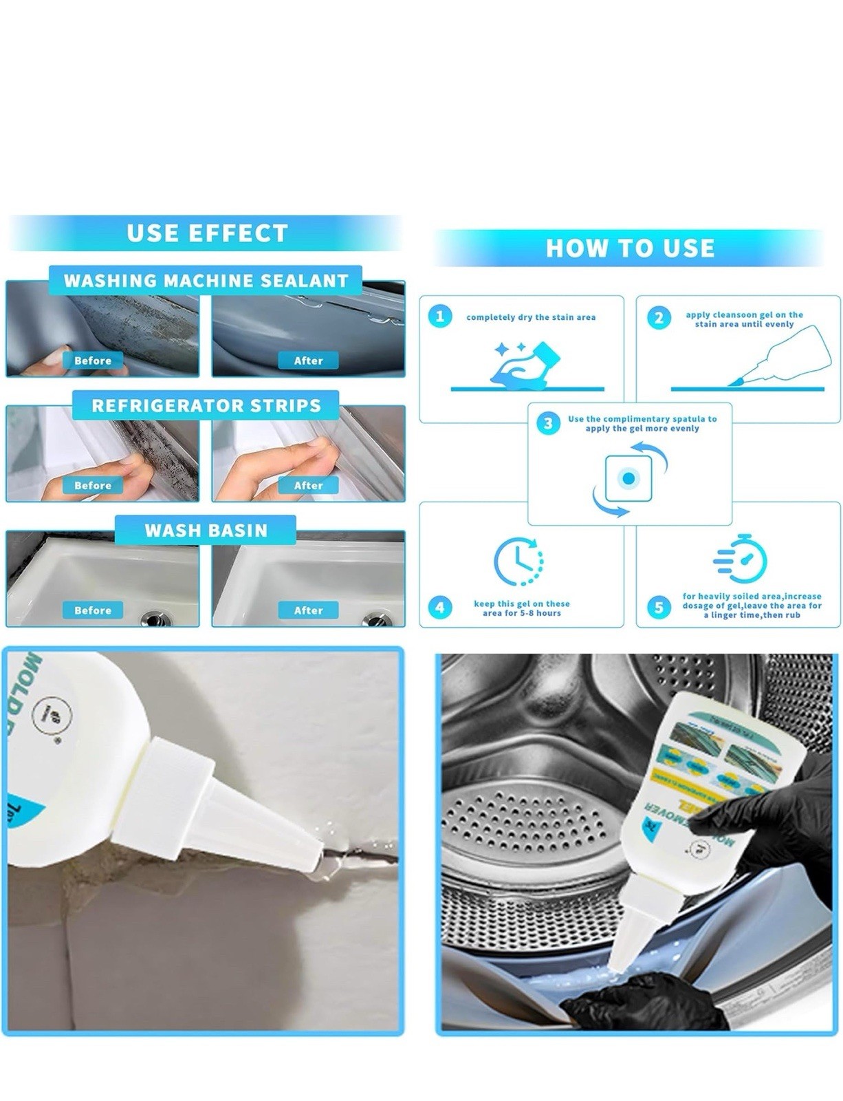 Bundle – Washing Machine Cleaner Tablets (20 Pack) & 7 oz