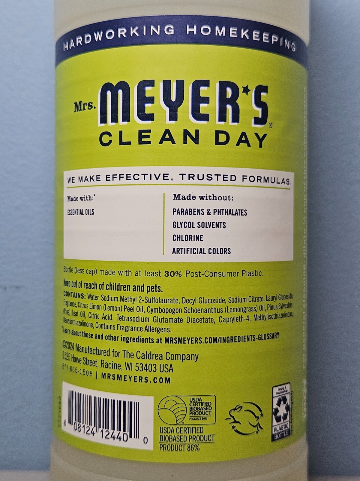 Mrs. Meyer’s Clean Day Multi-Surface Cleaner Concentrate 32 fl oz 2-Pack – New