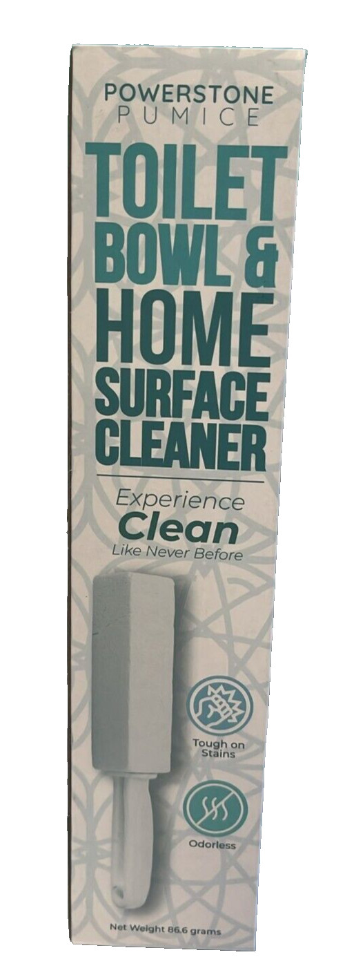 Powerstone Pumice Stone Toilet Bowl Cleaner with Handle (1-pack) – A Solution