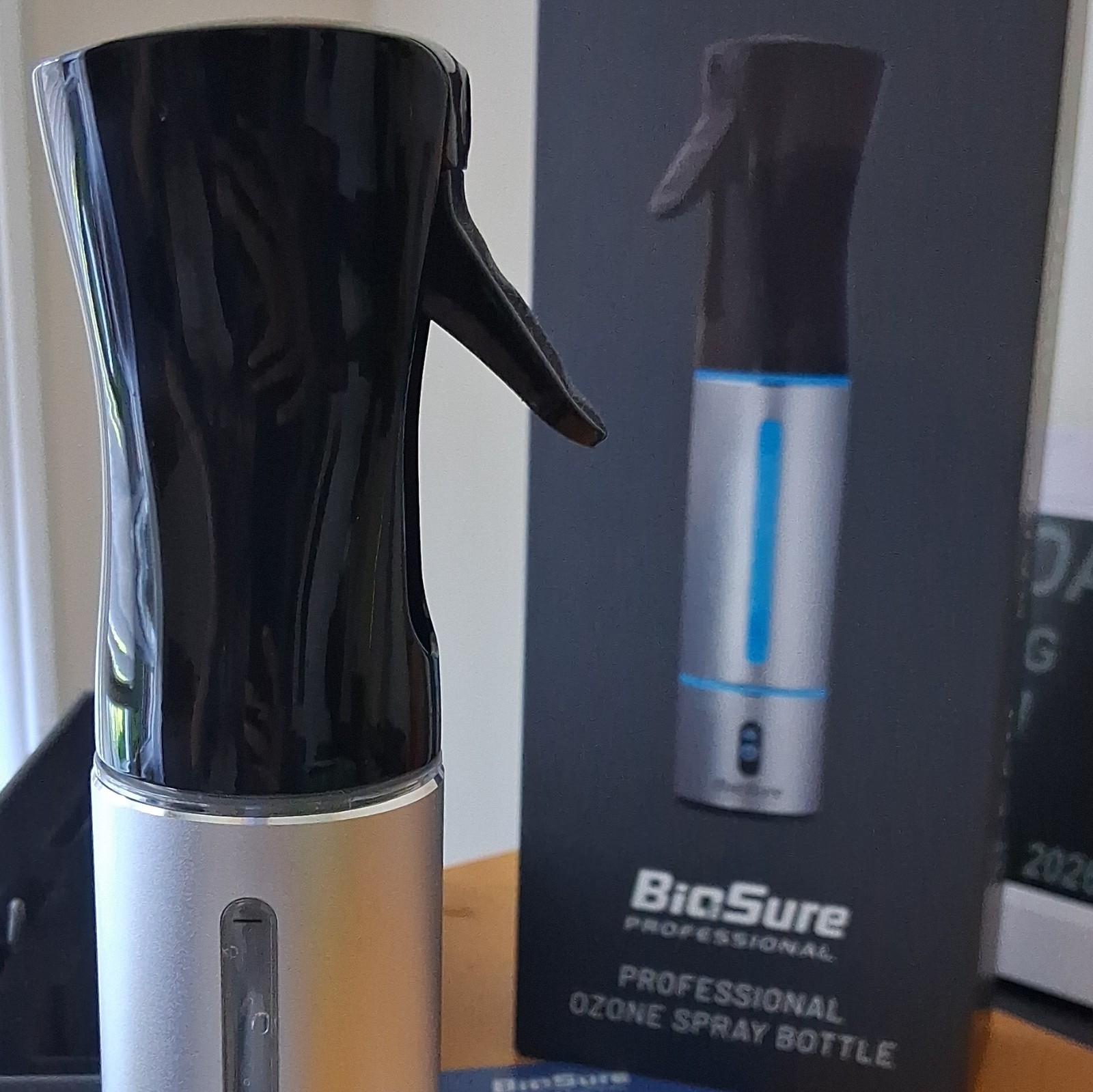BioSure Professional Ozone Spray Bottle Rechargeable 150 ml Surface EOS7161-P
