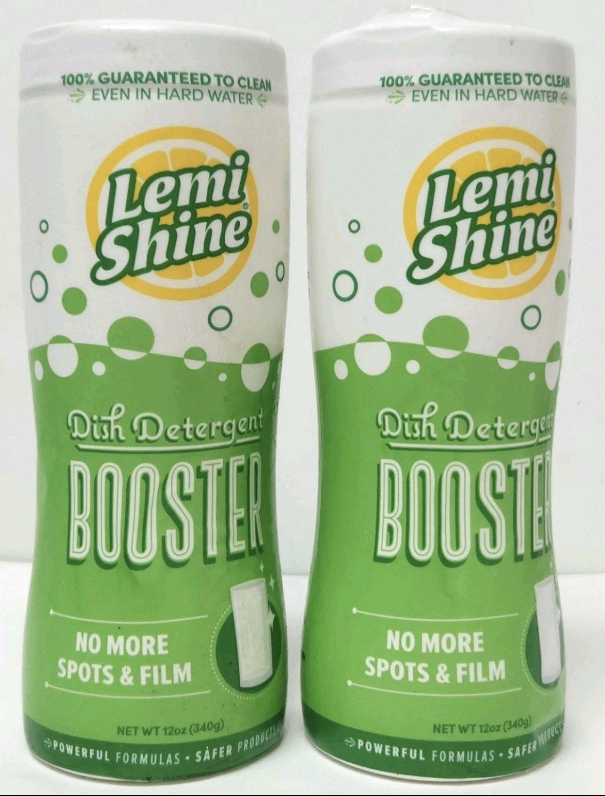 Lemi Shine Dish Detergent Booster, Removes Hard Water Spots, Multi-Use, 24 oz