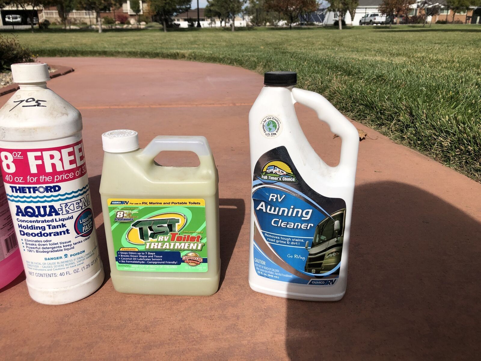 Essential RV Trailer or Camper Maintenance Supplies – Lot of 7 Items