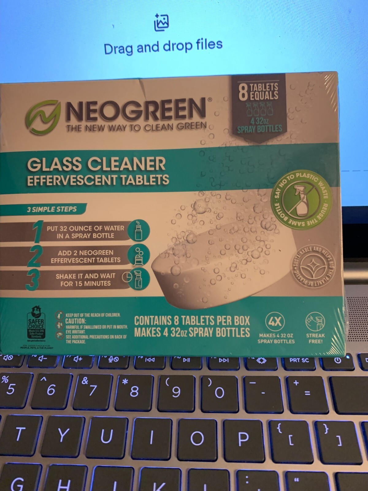 ~BUNDLE OF 3pks~ NEOGREEN HEAVY DUTY GLASS CLEANER TABLETS