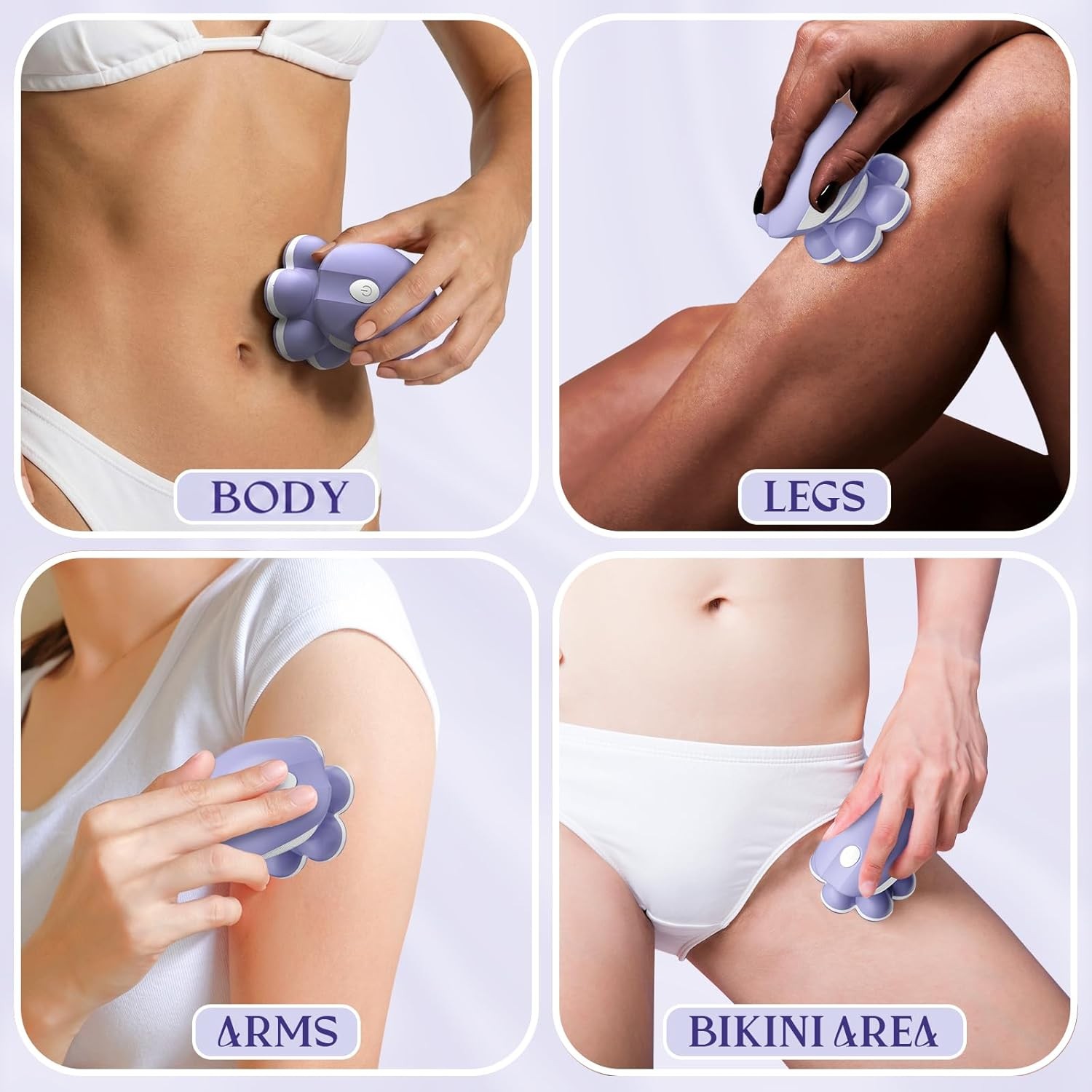 Electric Razors for Women Legs: 7D Fast & Painless Full-Body Shaver for Silk S