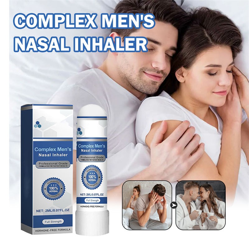 Uncle Stiffy Nasal Inhaler, Complex Mens Nasal Inhaler, Prostate Restore Energy