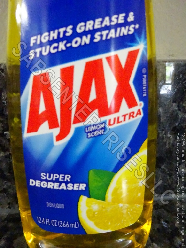 8 Ajax Ultra LEMON Scent Dishwashing Liquid Dish Soap Dish Soaps 12.4 FL oz. NEW
