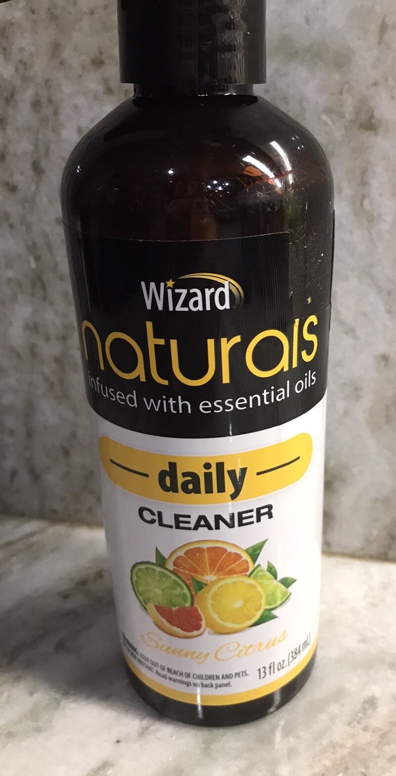 Wizard Naturals In W/Essentials Oils Daily Cleaner Sunny Citrus 13floz/384ml