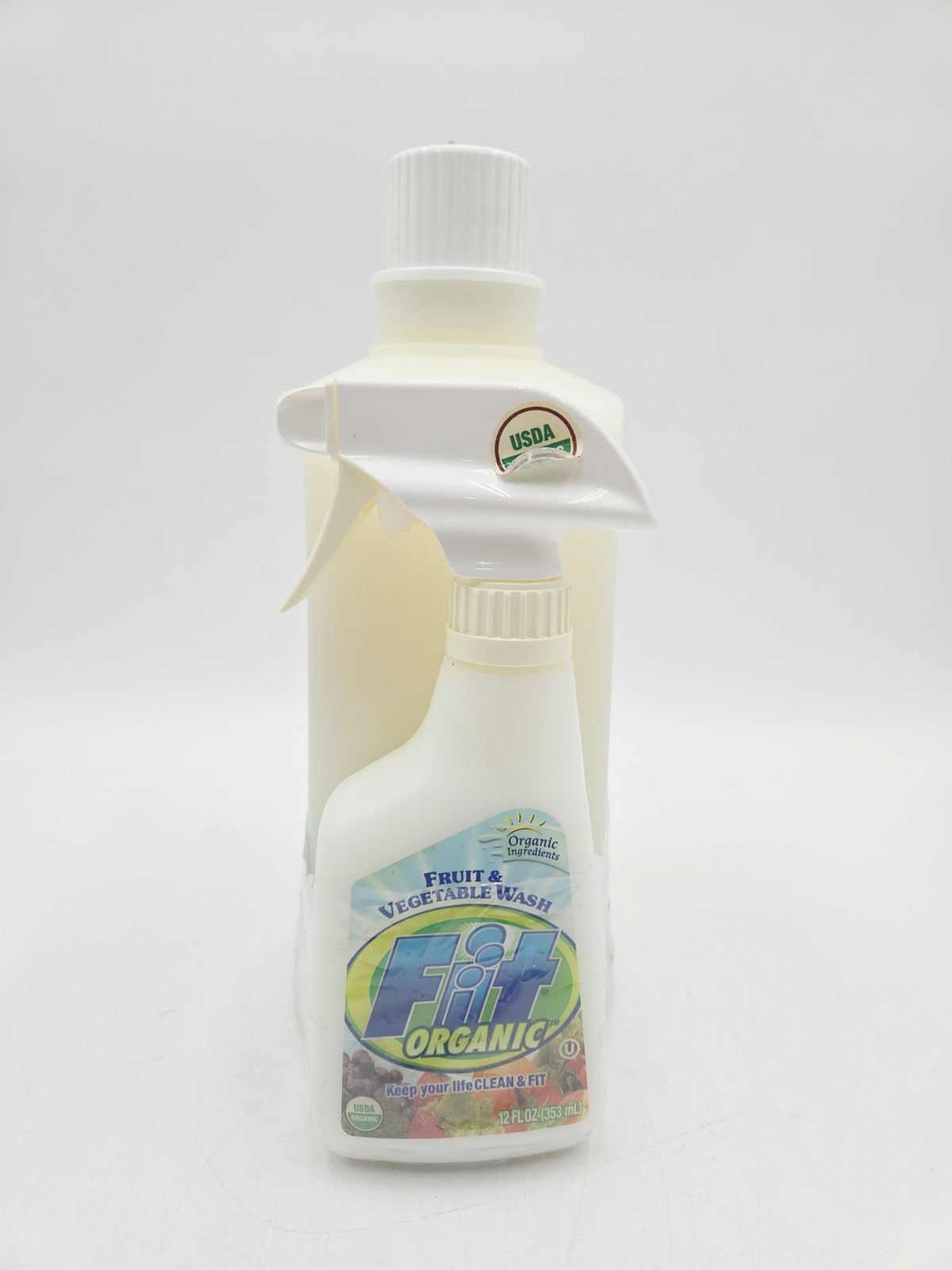 FIT ORGANIC Fruit And Vegetable Wash Spray Refill 2014 Value Pack 76oz