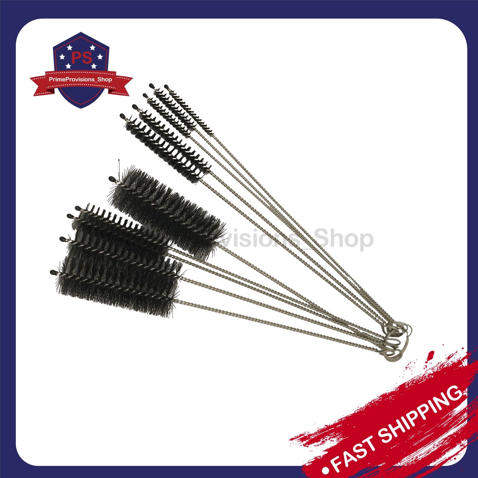 NEW 10PCS Set Nylon Small Straw Brush Cleaner Bottle Tube Pipe Long Cleaning US