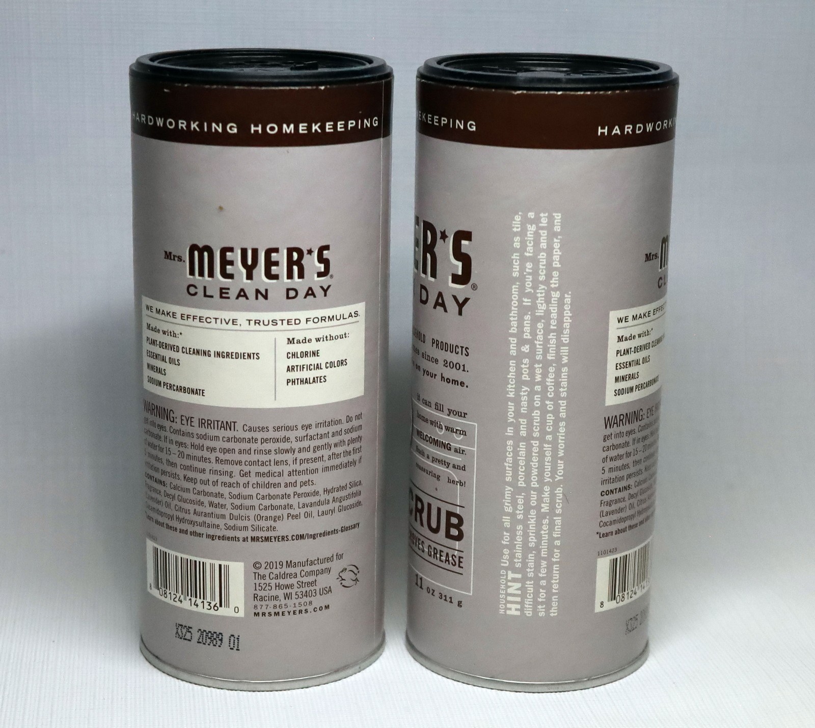 Mrs Meyer’s Clean Day Surface Scrub Lavender Scent Non Scratching 11oz Qty 2