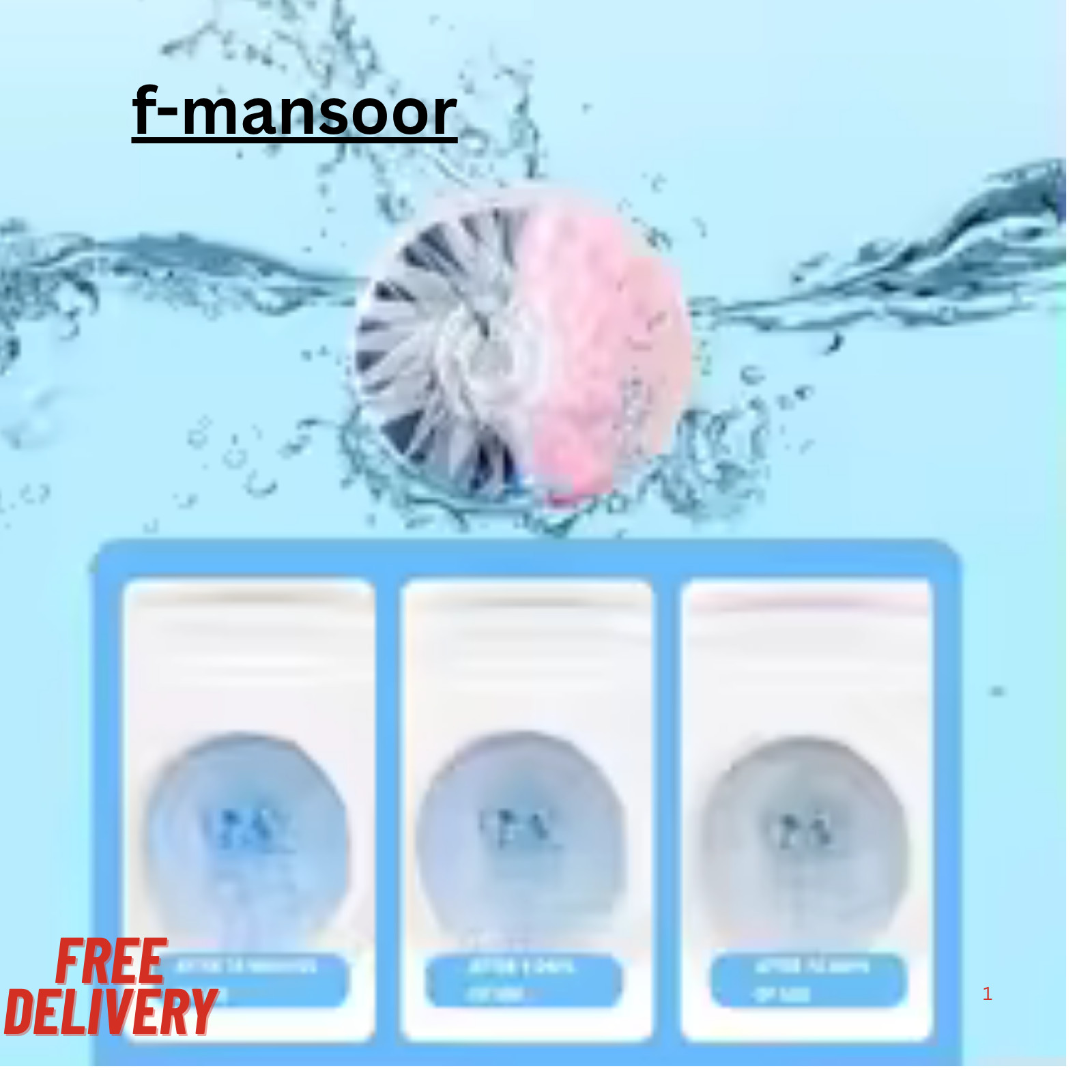 Automatic Toilet Bowl Cleaner Tablets – Continuous Release, Long-Lasting Fresh