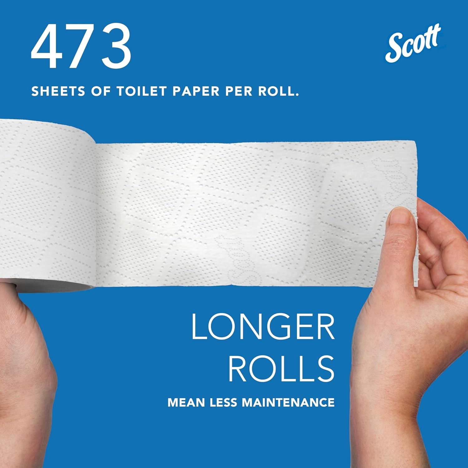 Scott Professional 100% Recycled Fiber Standard Roll Bulk Toilet Paper (13217)
