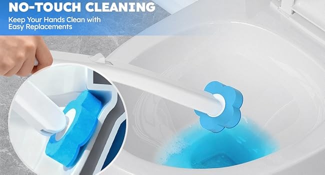 Disposable Toilet Brush Refills 20PCS Only for – Toilet Bowl Cleaner