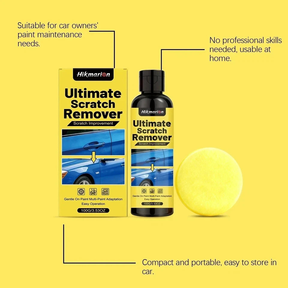 NanoPolix Scratch Remover – Eliminate All Car Scratches In 60 Seconds, Nano Poli