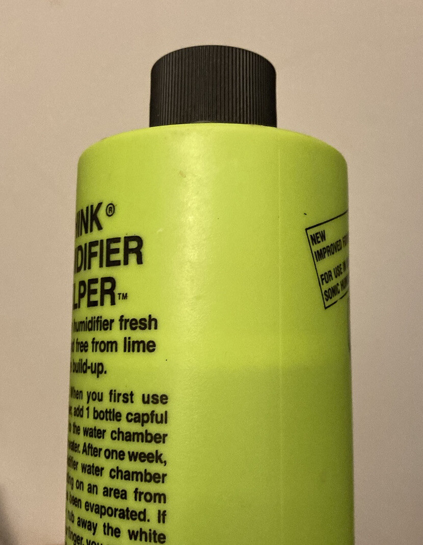 Whink Humidifier Helper Water Treatment Vaporizers Open Look At Pics. Rare.