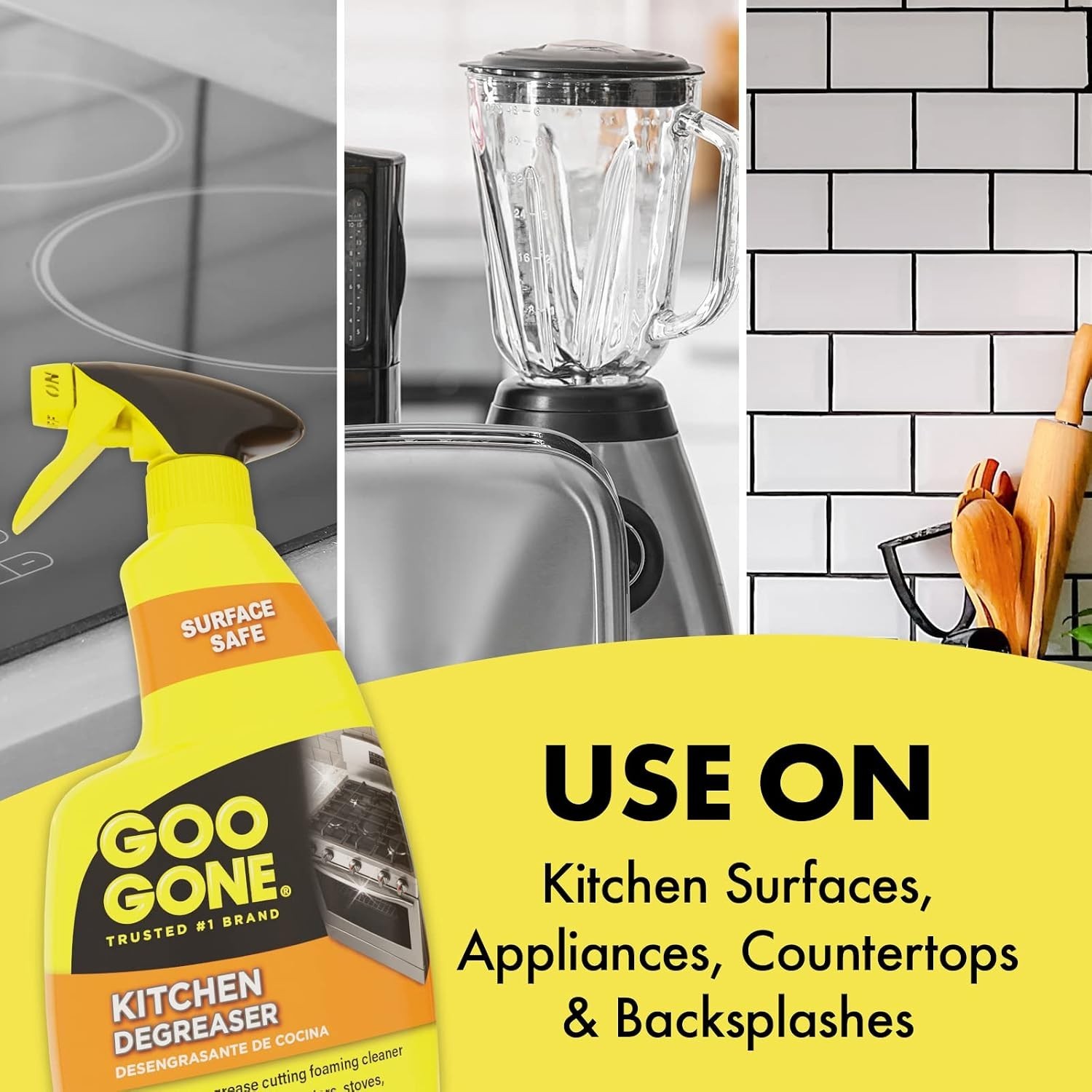 One-Step Kitchen Degreaser – 14 Oz. for Pots, Pans & Stoves – Biodegradable
