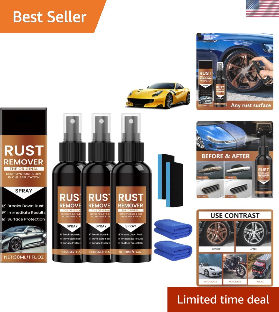Nexa Rust Remover Spray 2025: Fast-Acting, Multi-Purpose Metal Rust Dissolver