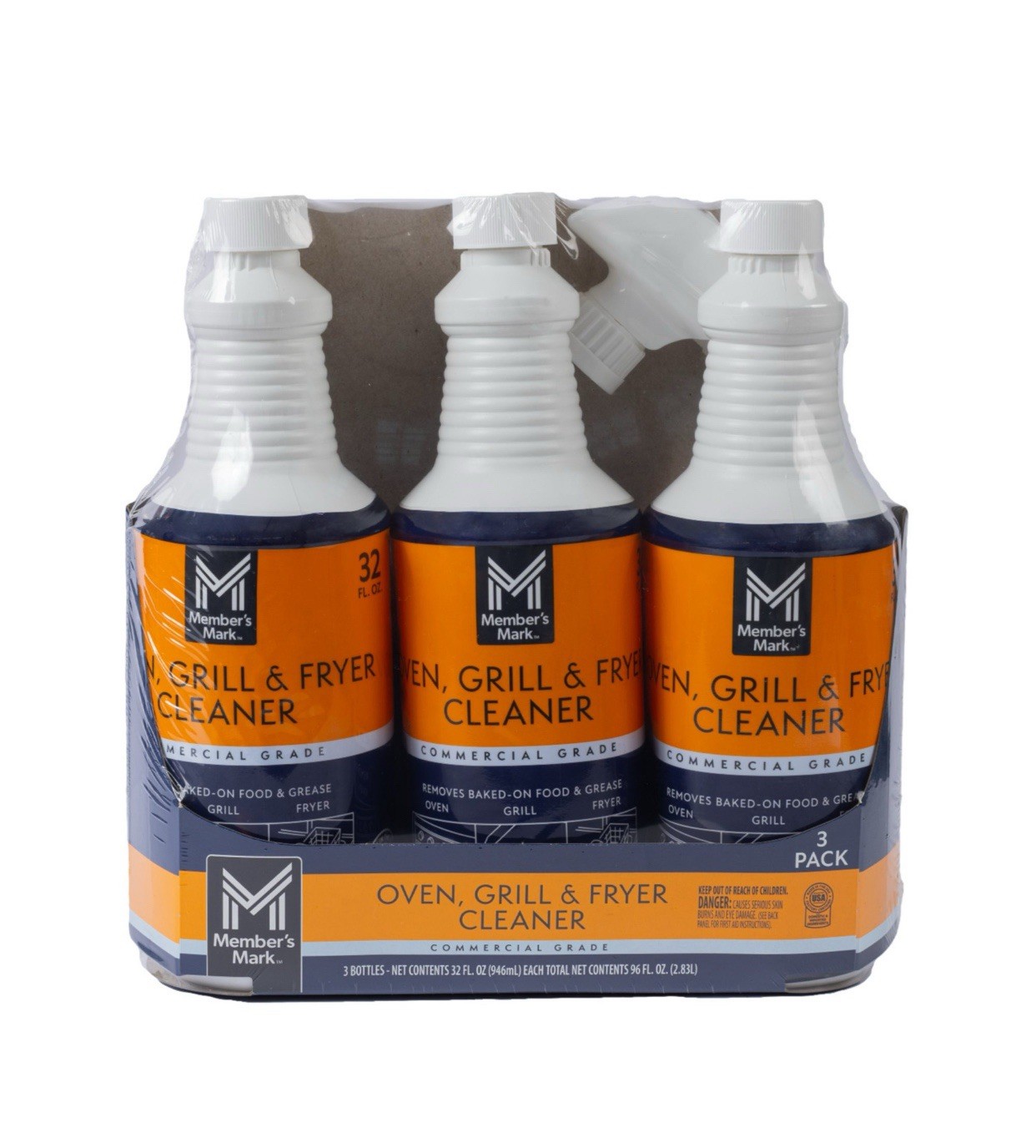6 PACK – Member’s Mark Commercial Oven, Grill and Fryer Cleaner (32 oz.)