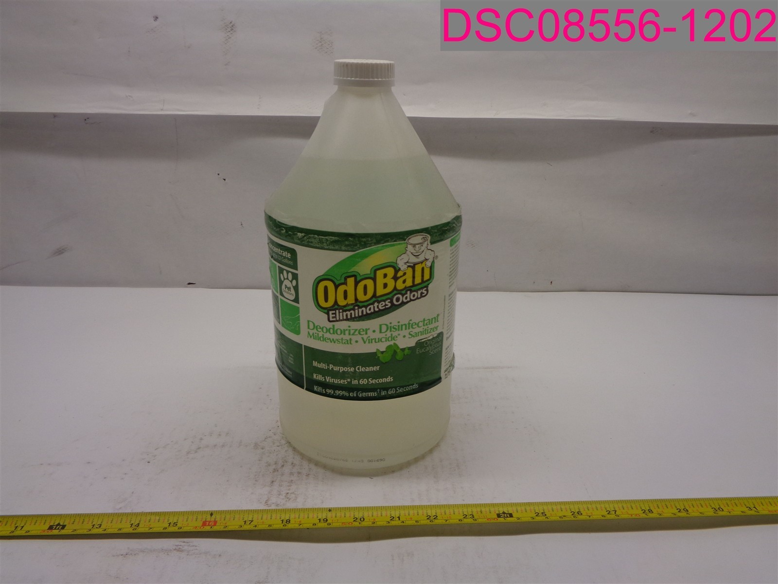 1 Gal. OdoBan Multi Pupose Cleaner Orignal Eucalyptus Scent Concentrate