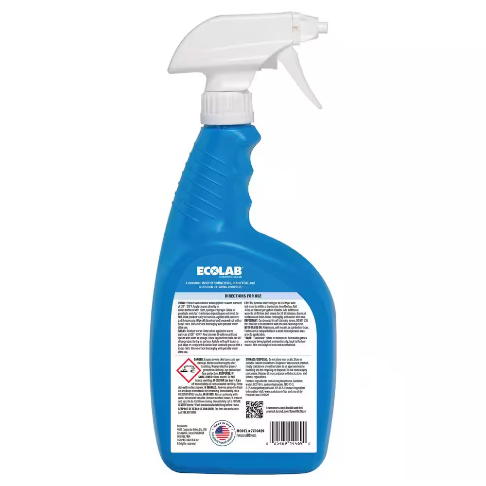 32 Oz. Oven, Grill and Fryer Cleaner