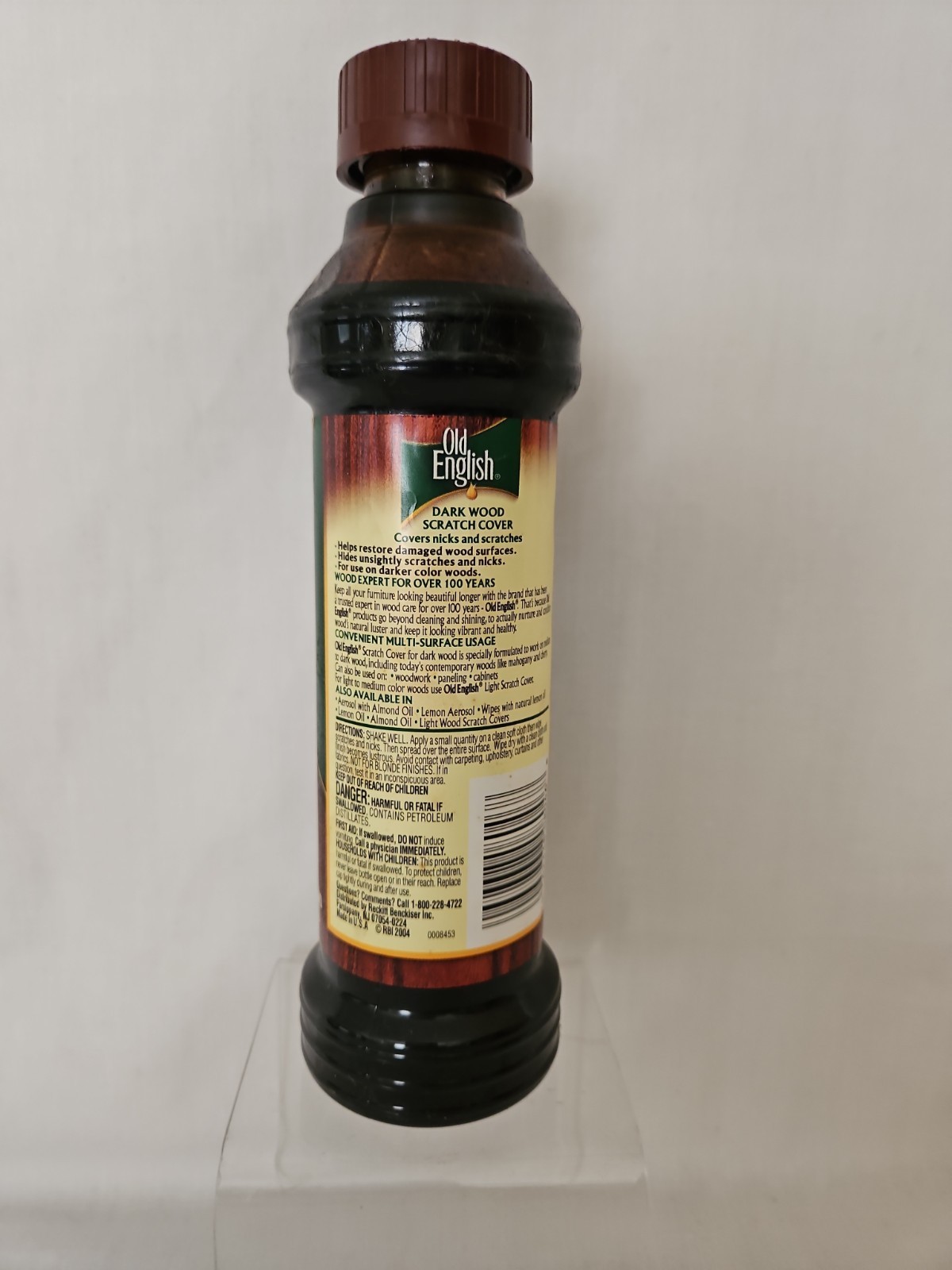 Old English Furniture Scratch Cover for Dark Woods 8oz Bottle