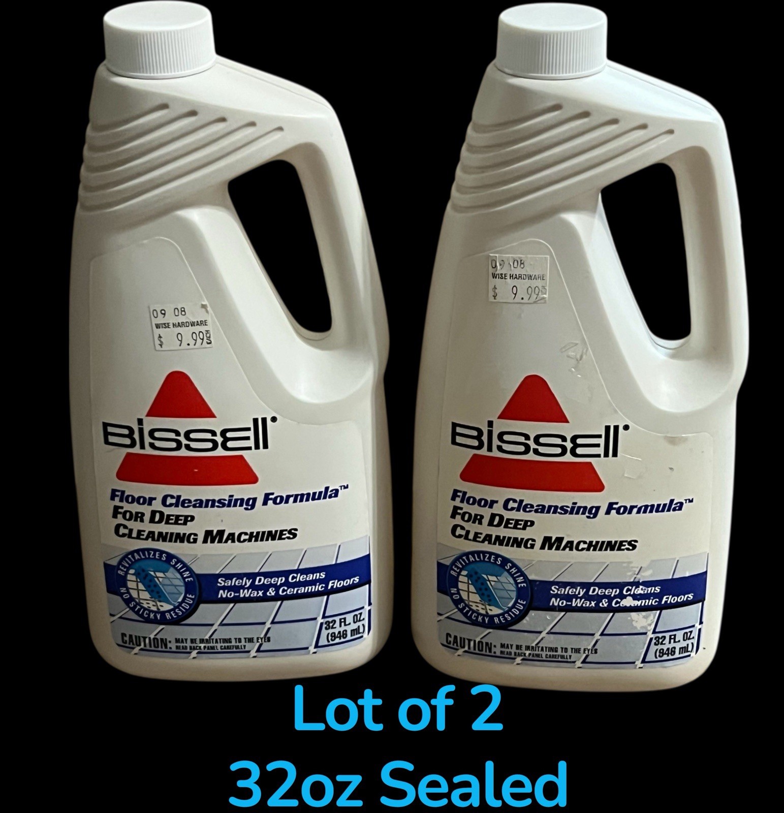 Bissell Deep Cleaning Machine Formula Ceramic Floor Cleaner 32oz (Lot of 2) NOS